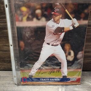 Cleveland Indians Travis Haffner Autographed 8x10 Photo MLB Authentication